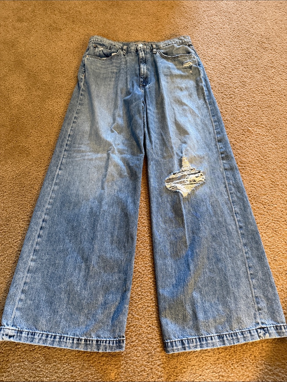 HUDSON JODIE THD Light Blue Denim Jeans - Classic Wash